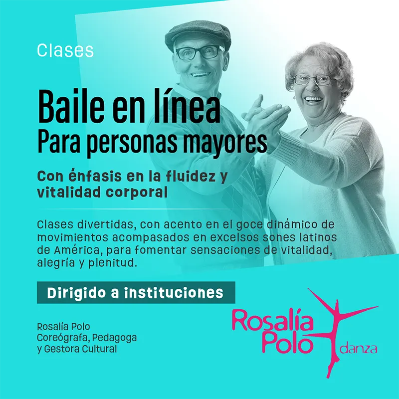 Clase de Baile en Línea para Personas Mayores