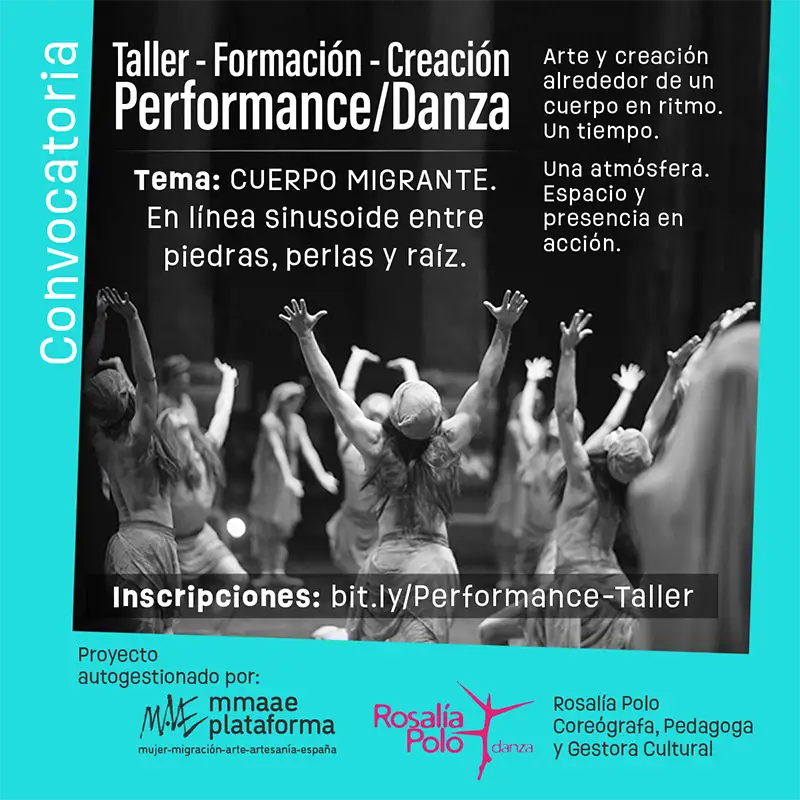Taller - Formación - Creación en Performance/Danza
